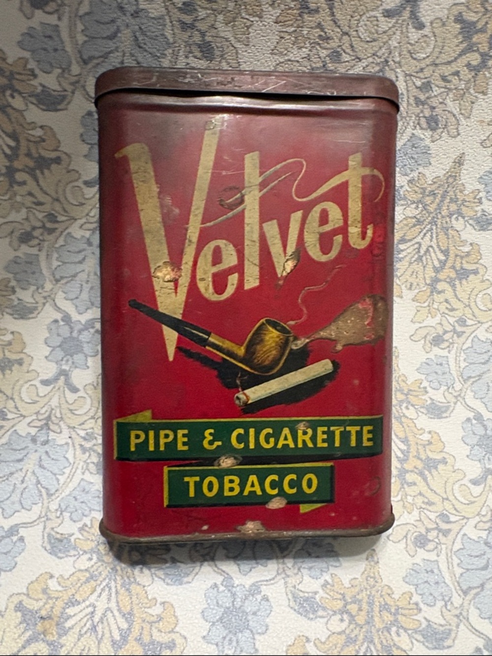 1912 Velvet Red Tin